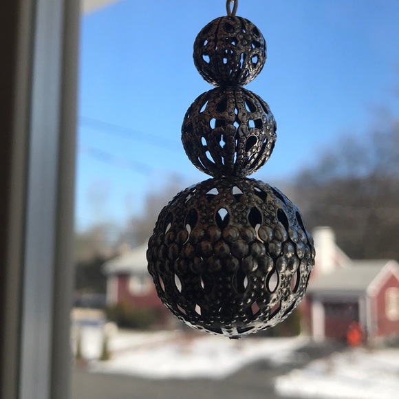 Silver chandelier earrings - Picture 4 of 4